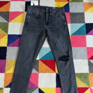 rag & bone Grey Skinny Aero Jeans